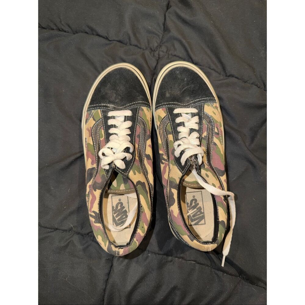 Camo vans size 6.5